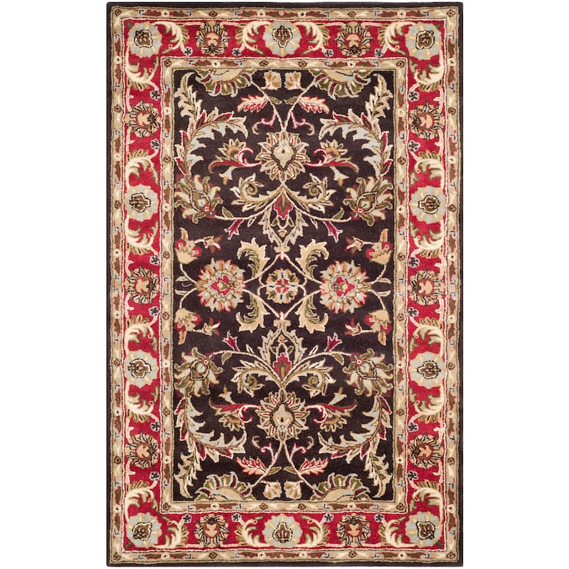 SAFAVIEH Handmade Heritage Tangier Traditional Oriental Wool Rug