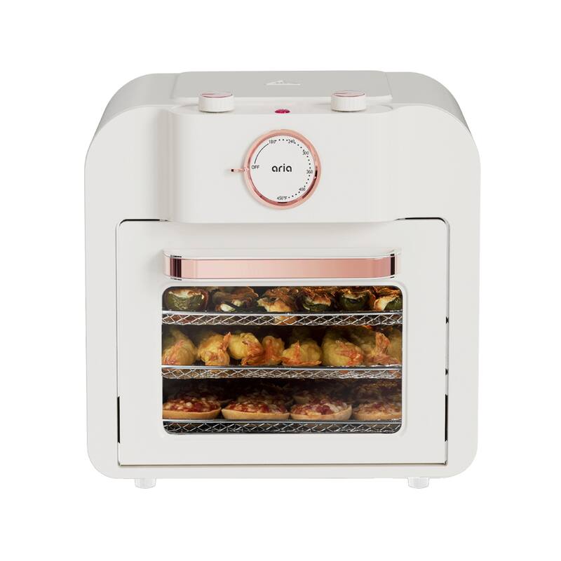Aria 16QT Retro Air Fryer Toaster Oven
