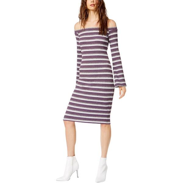 Shop Socialite Womens Striped Midi Dress Overstock 29425830