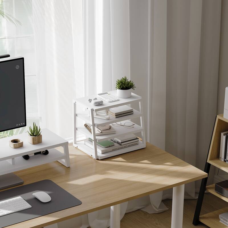 Fenge Desk Organizer, 4 Tier File Organizer for Desk - 14.6x10.5x12.1 inches