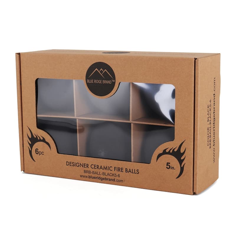 Ceramic Fire Ball Set - 5"
