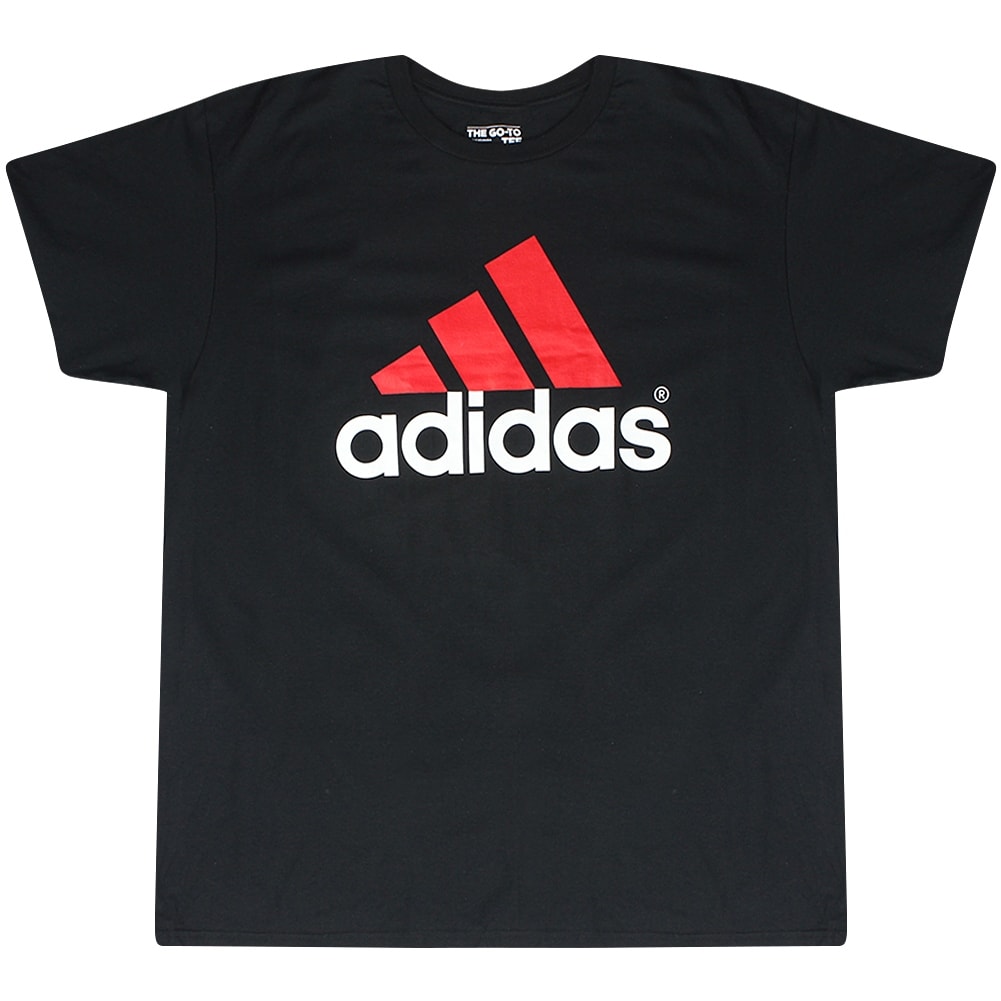 black and red adidas t shirt