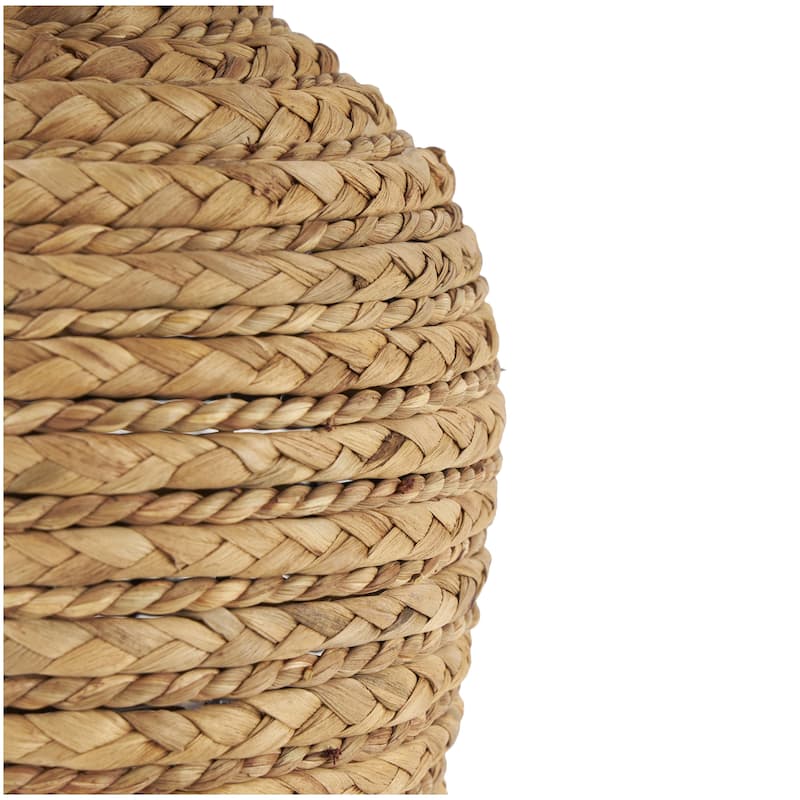 Seagrass Handmade Braided Decorative Vase - Brown - Roche River Decor