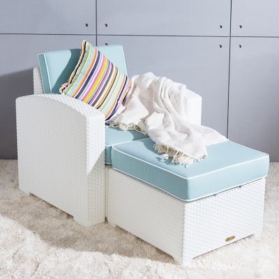 Magnolia Resin All-Weather Club Chair with Cushions