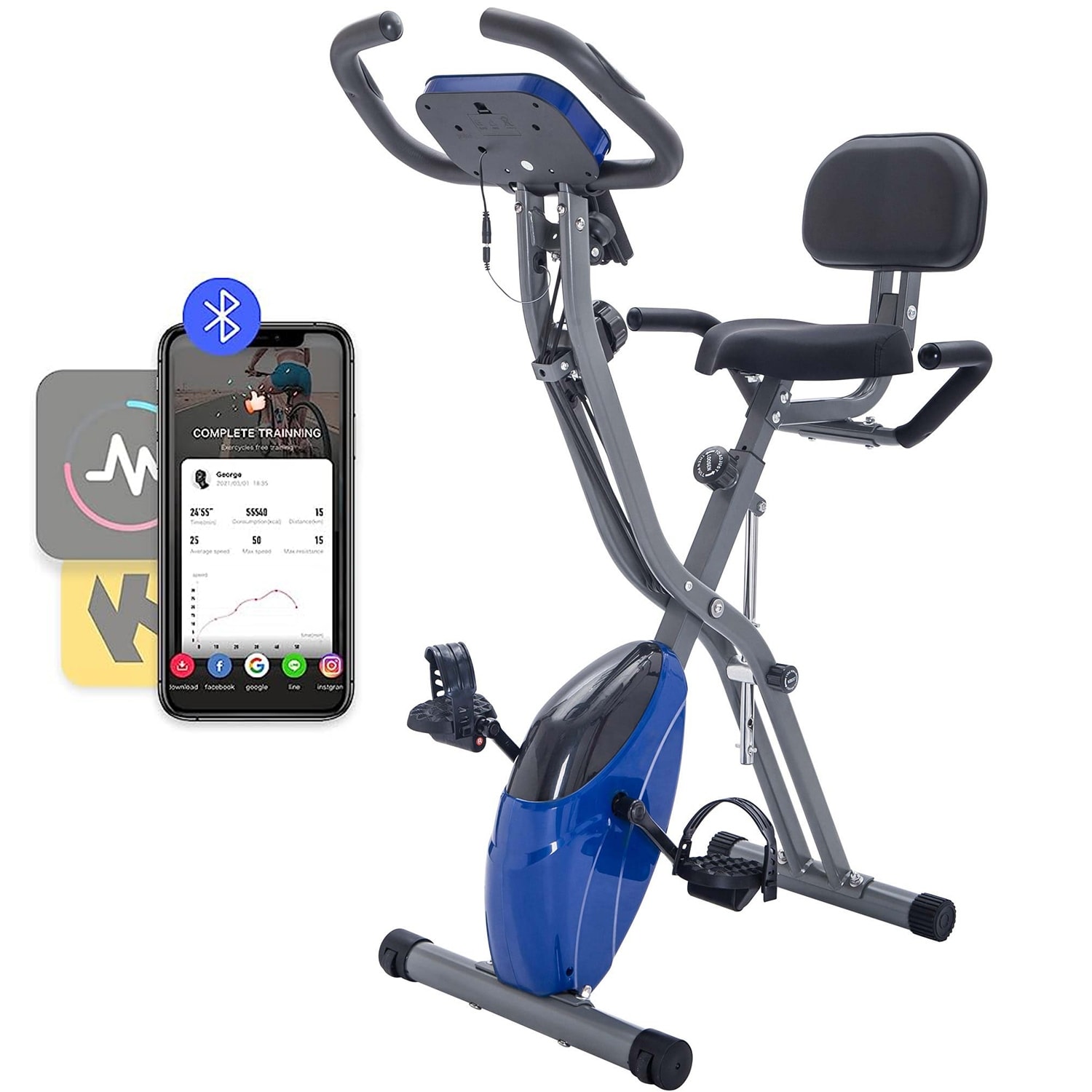 Merax deluxe sales indoor cycling bike