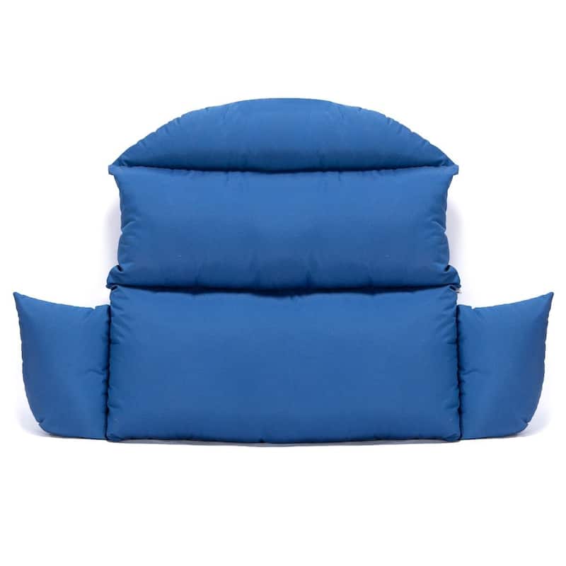 2-Person Hanging Egg Chair Cushion - Durable, Soft Outdoor Swing Seat Replacement - All Colors