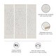 preview thumbnail 6 of 5, Madison Park Mandala Triptych 3-Piece Dimensional Resin Canvas Carved Medallion Wooden Wall Art Set