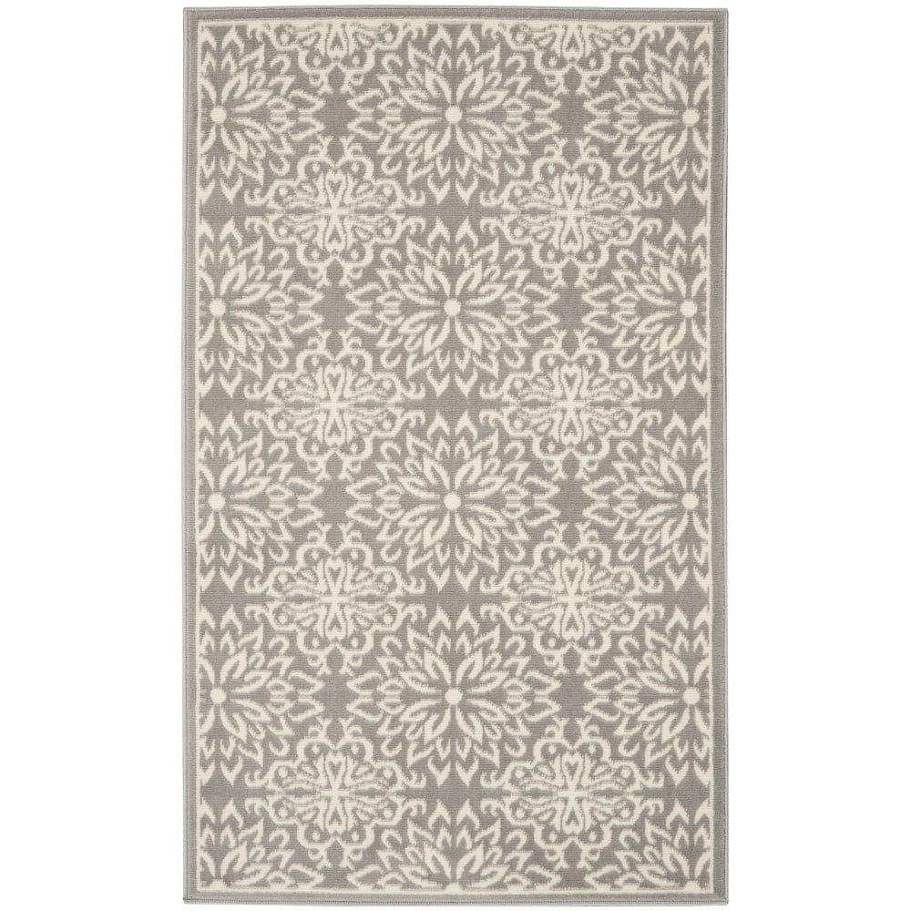 Nourison Jane Floral Medallion Indoor only Area Rug