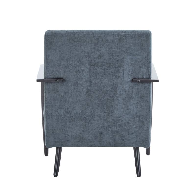 Polyester Lounge Chairs (Set of 2） with Sturdy Metal Frames, Ergonomic Design, and Space-Saving Profile