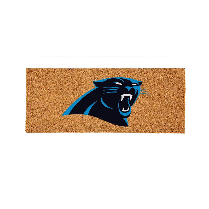 Carolina Panthers Full Color Indoor/Outdoor Coir Mat