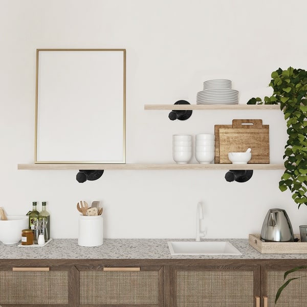 Unho Clothes Rail Wall Mounted: Industrial Pipe Clothing Hanging