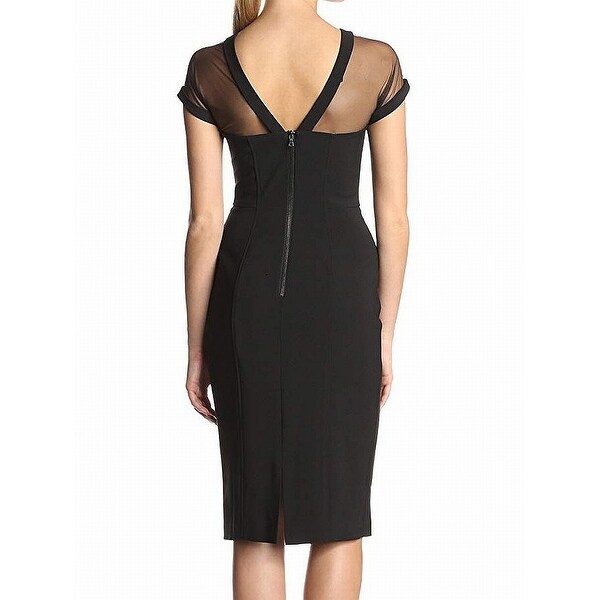 maggy london crepe sheath dress