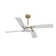preview thumbnail 11 of 33, GetLedel 56" 4-Blade DC Motor Dimmable LED Ceiling Fan with Remote Control and Light Kit