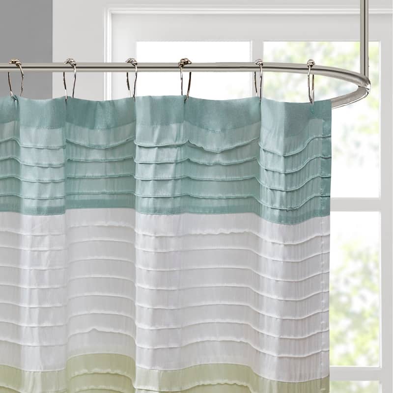 Faux Silk Classic Shower Curtain