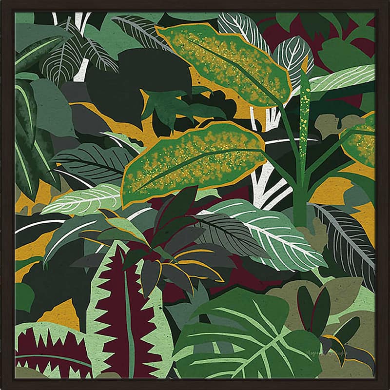 "Jungle Safari I" Print on Floating Canvas