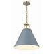 preview thumbnail 11 of 9, Crystorama Lighting Group XAV-B8305 Xavier 3 Light 16" Wide Pendant