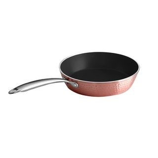 Orgreenic 9.5 inch Hammered Rose Pan with Lid - On Sale - Bed Bath & Beyond  - 32876757