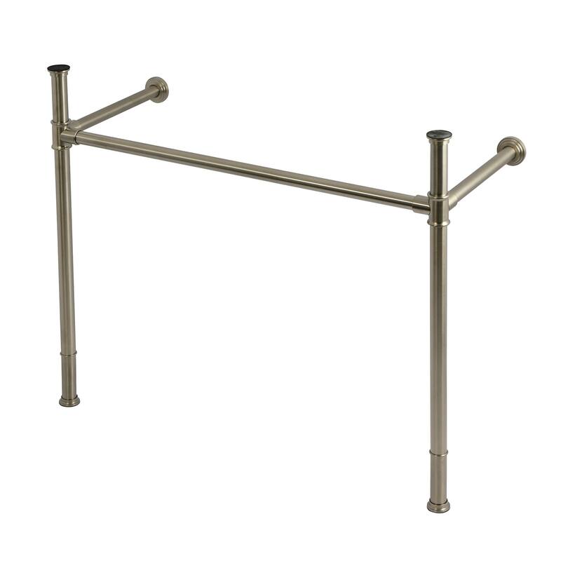 Kingston Brass VPB3641 Fauceture 41" Stainless Steel Console Stand - Brushed Nickel
