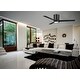 preview thumbnail 4 of 2, Minka Aire Roto Flush 3 Blade 52 Inch Hugger LED Ceiling Fan