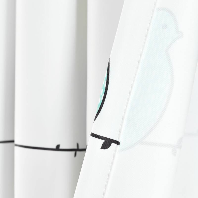 Lush Decor Rowley Birds Room Darkening Curtain Panel Pair