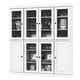 preview thumbnail 116 of 145, Palace Imports 100% Solid Wood Pantry Cabinet, Adjustable Shelves, 65" Wide, 71.5" Tall - 65" x 71.5"