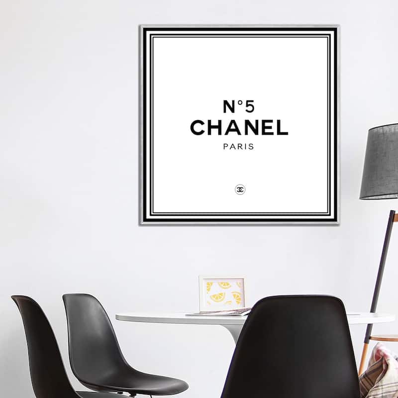 iCanvas "Chanel No5" by Art Mirano Framed