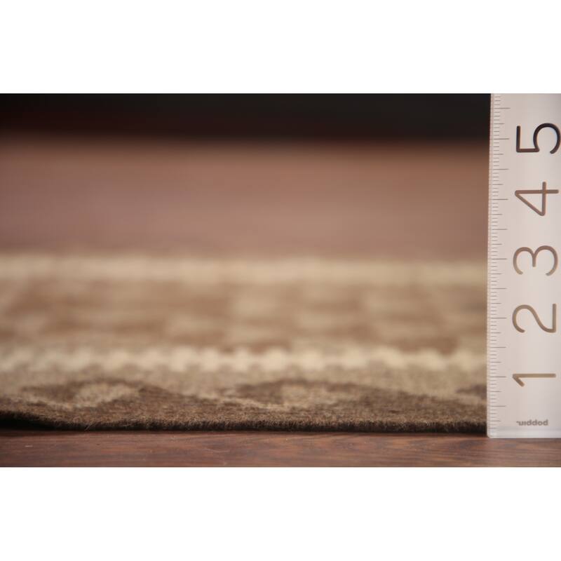 Kilim Oriental Runner Rug Southwestern Flatweave Wool Carpet 2'2" x