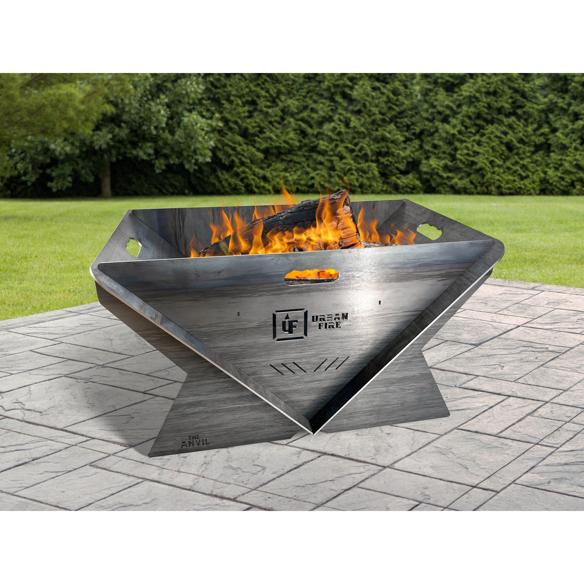 The Anvil Collapsible Fire Pit by Urban Fire - Bed Bath