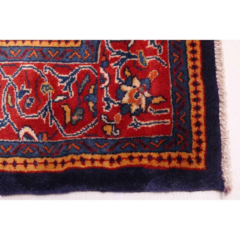 ECARPETGALLERY Hand-knotted Anadol Navy Wool Rug - 4'5 x 6'10