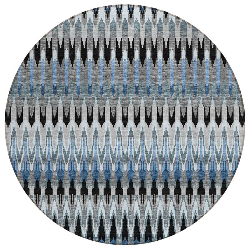 HomeRoots Southwestern Transitional Rectangle Outdoor Rug