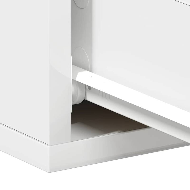 vidaXL Floating Nightstands Wall Mounted Bedside Furniture Engineered Wood