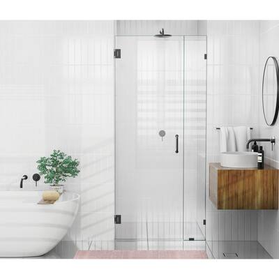 Glass Warehouse 78" x 36" Frameless Shower Door - Wall Hinge
