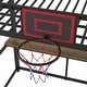 preview thumbnail 5 of 8, Twin Size High Loft Bed with Basketball Hoop,Sturdy Metal Loft Bed Frame with Built In Desk and Shelves