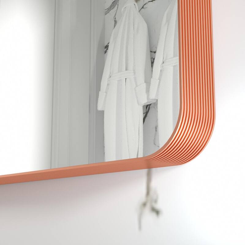 Rectangle Bathroom Mirror for Vanity Wall Mounted Vertical Horizontal Makeup Mirror