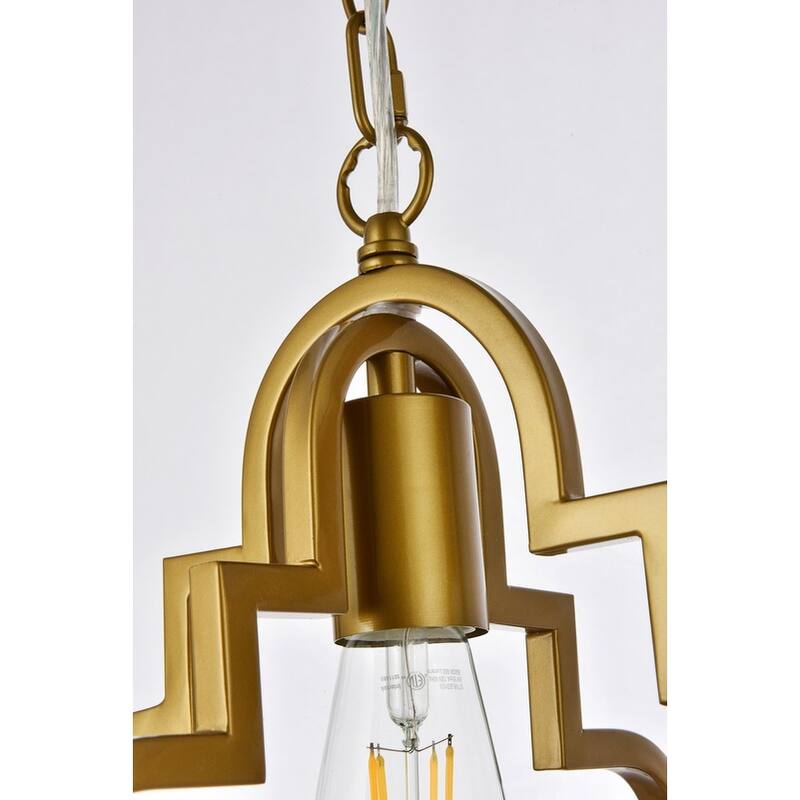 Sage 1 Light Pendant in black - 11 Inch