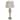 StyleCraft Glimmer Bronze Table Lamp - Beige Hardback Fabric Shade