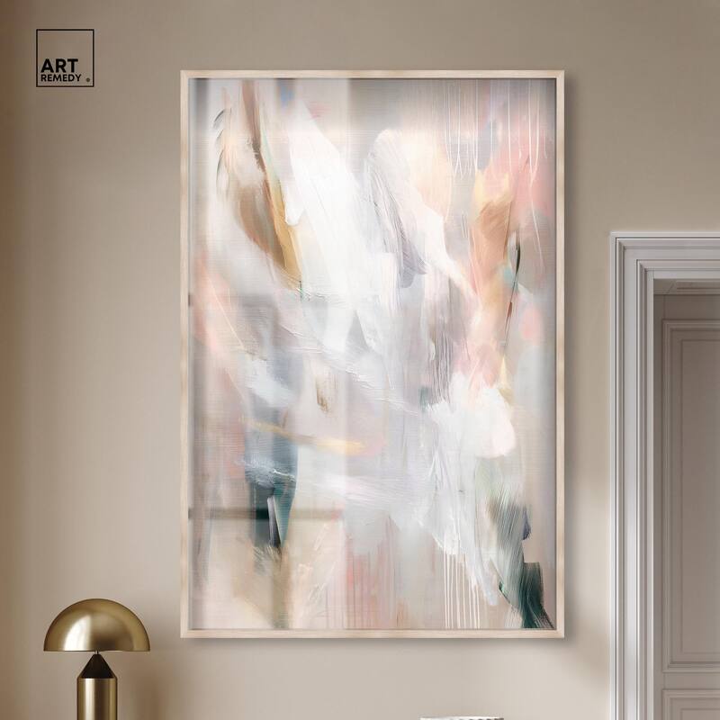 Drifting Colors I Shadowbox by Art Remedy