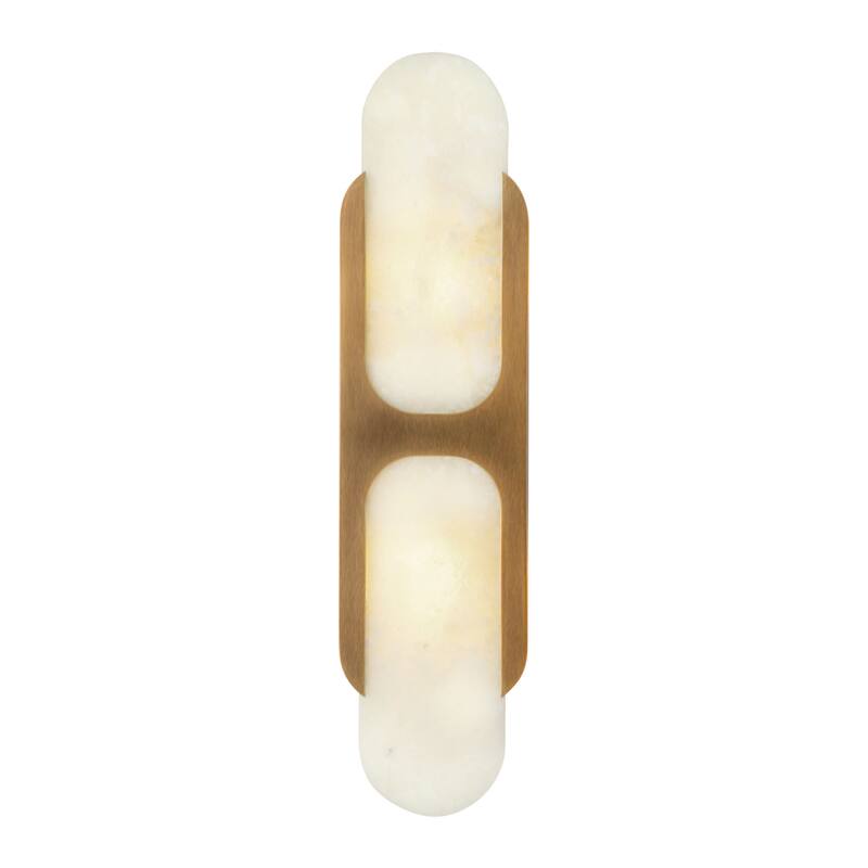 Alora Lighting WV357217 Odin 2 Light 4" Tall Bathroom Sconce