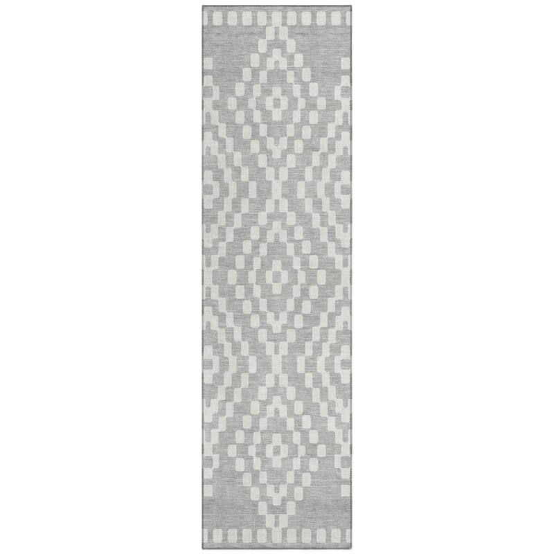 Machine Washable Indoor/ Outdoor Chantille Boho Moroccan Rug