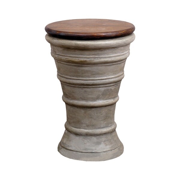 Modern America Concrete Stool or Accent Table. Opens flyout.