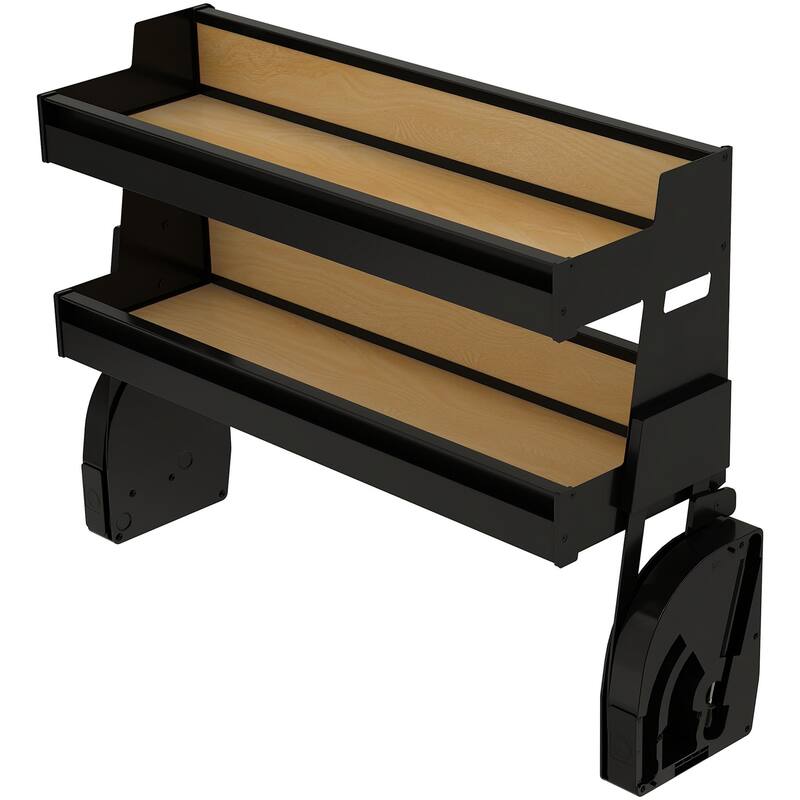 Rev-A-Shelf 5PDYO-36 Modern 34-3/4" Wide Pull or Swing Out Shelf with - Black