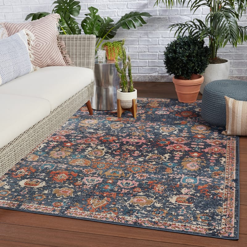 Azura Indoor/ Outdoor Oriental Area Rug
