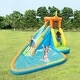 preview thumbnail 6 of 10, Costway Kids Bounce House Castle Splash Water Pool with 740W Blower - See Description