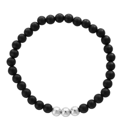 EFFY Men's Meteorite Onyx Bracelet