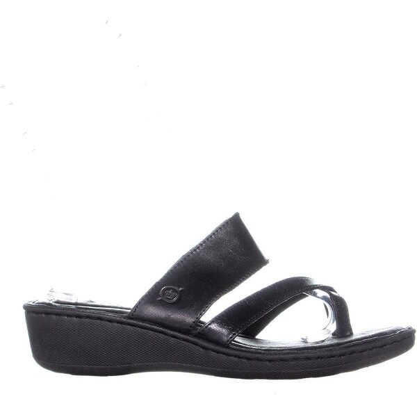 Born siene wedge sandal black Clearance