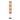 Adesso Sahara Brushed Steel and Walnut Rubberwood Tall Floorchiere - Brushed Steel