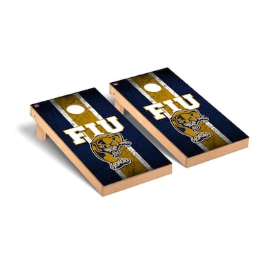 Florida International FIU Panthers Vintage Cornhole Board Set