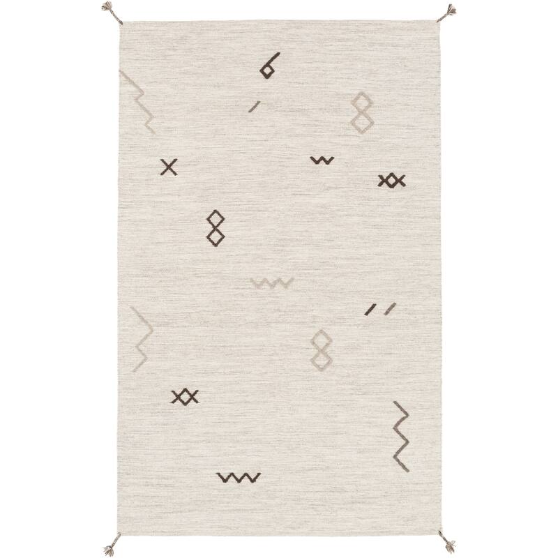 Livabliss Arguello Wool Tribal Hand-woven Area Rug - 4' x 6'