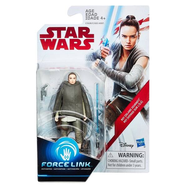 Shop Star Wars Rey Island Journey Force Link Figure Overstock