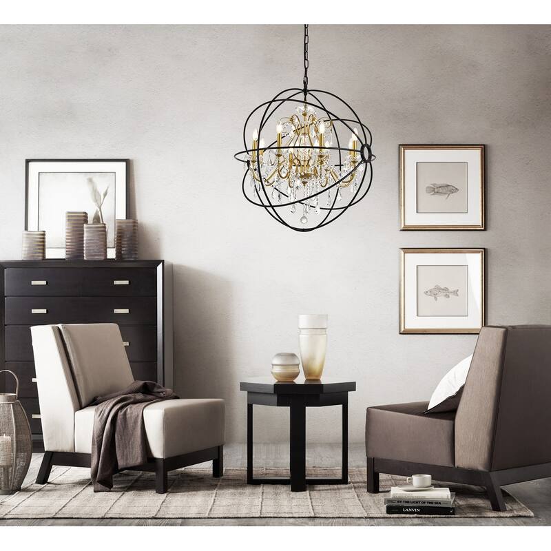 Coller 8-Light Crystal Pendant